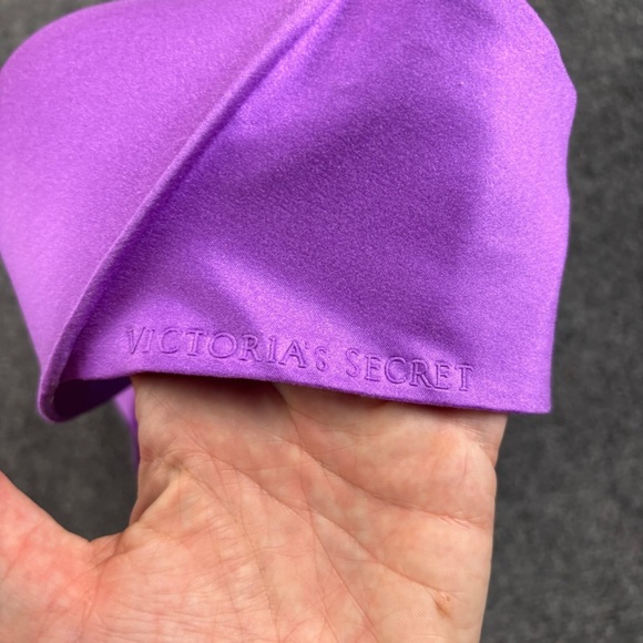 VICTORIA’S SECRET Women’s Purple Racerback Demi Front Closure size: 38D - Picture 3 of 7